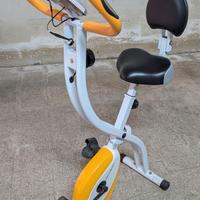 Cyclette Pieghevole Ultrasport F-Bike con Schienal