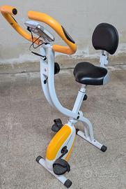 Cyclette Pieghevole Ultrasport F-Bike con Schienal