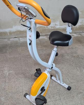 Cyclette Pieghevole Ultrasport F-Bike con Schienal