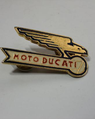 Distintivo / Moto Ducati / giacca / accaio / anni 