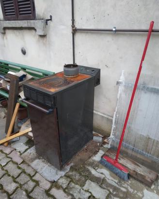 Stufa a legno termica