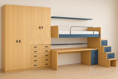 Cameretta unisex (bambino/adolescente)