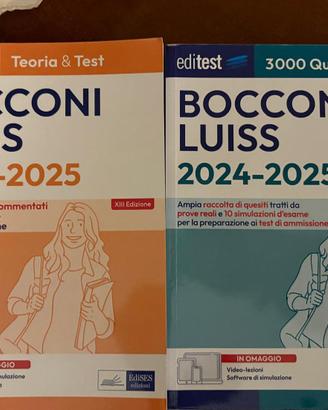EDITEST BOCCONI E LUISS
