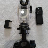 Supporto microtelecamera Spy per moto