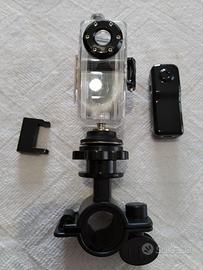 Supporto microtelecamera Spy per moto