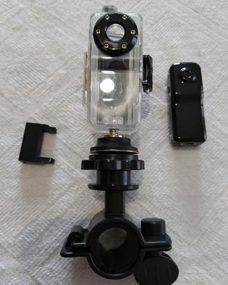 Supporto microtelecamera Spy per moto
