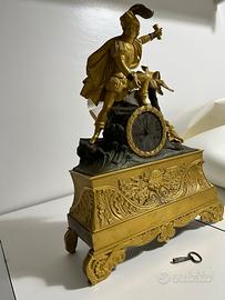 Pendolo del 700 con cavaliere 