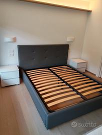 Letto matrimoniale e/o due comodini