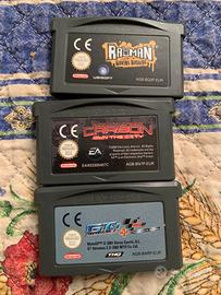 Gameboy advance 3 giochi