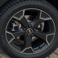 treno gomme termiche e cerchi Audi da 19