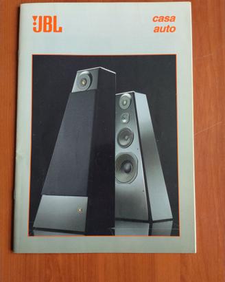 Catalogo Vintage JBL Casa Auto 1992/93 - 36 Pagine