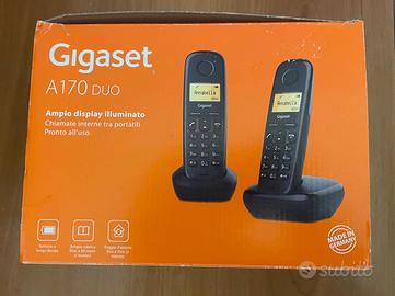 Gigaset A170 Duo Cordless DECT con Scatola