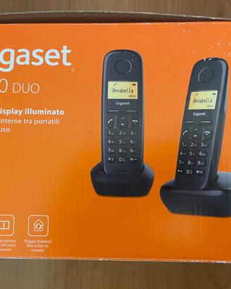 Gigaset A170 Duo Cordless DECT con Scatola