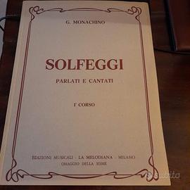 Monachino - Solfeggi Cantati e Parlati I° Corso