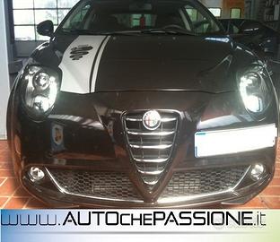 Coppia fanali Tuning neri per ALFAROMEO MITO 08