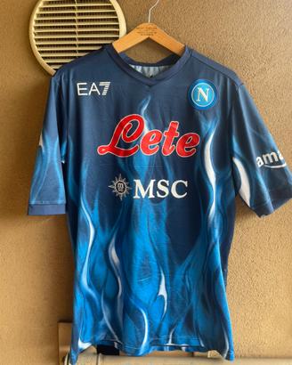 Maglia Napoli EA7 Flames Edition 2021/22