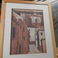 Quadro tempera Ottavio Romano.