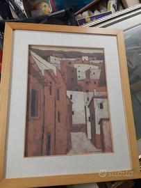 Quadro tempera Ottavio Romano.