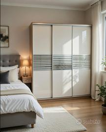 Armadio scorrevole con ante