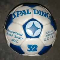 Mini Pallone  da Calcio Spalding in cuoio. 