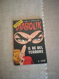 FUMETTO DIABOLIK IL RE DEL TERRORE RISTAMPA DEL 73