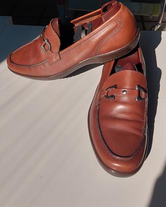 Mocassino uomo in pelle Salvatore Ferragamo tg41.5