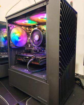 PC Gaming -Ryzen 5-RX 6600 (Nuovo & Pronto all'uso