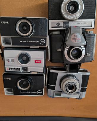 Lotto fotocamere Kodak Koroll Ferrania Isorapid