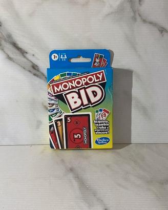 Monopoly Bid - Gioco di Carte Hasbro
