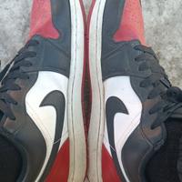 Air Jordan 1 Low Black Toe – Taglia 44 – Originali