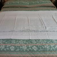 Lenzuolo pizzo di cantu