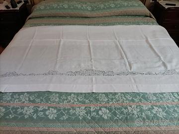 Lenzuolo pizzo di cantu