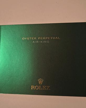 LIBRETTO ROLEX AIR KING 2020