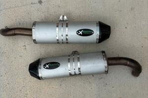 Doppio scarico xracing husqvarna swm