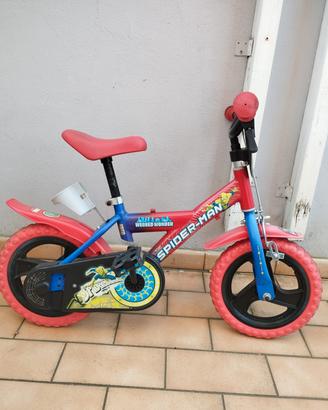 bicicletta spiderman
