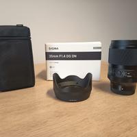 sigma 35 f/1.4 dg dn art sony in garanzia perfetto