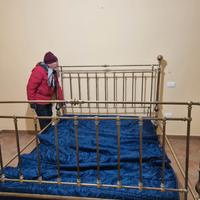 letto antico anni 800