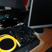 dvr + monitor videosorveglianza 