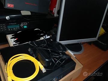 dvr + monitor videosorveglianza 
