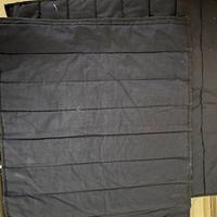 Sottofasce in tessuto cotone blu scuro, 3 pezzi