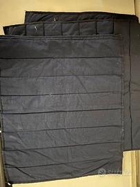 Sottofasce in tessuto cotone blu scuro, 3 pezzi