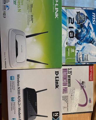 Stock Informatica Scheda Video, Router, USB Panel