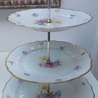 Alzatina Vintage 3 Livelli Ceramica Hutschenreuthe