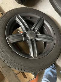 4 cerchi completi di gomme invernali per BMW
