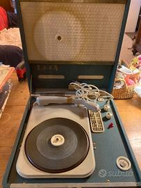 Giradischi a valigetta Lesa Rubino '50