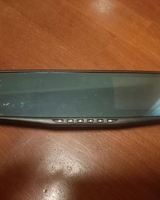Dash camera/specchietto retrovisore con telecamera