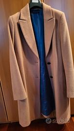 Cappotto donna color cammello