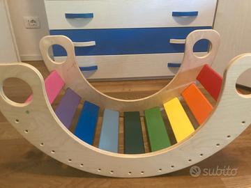 Arco montessoriano artigianale in legno