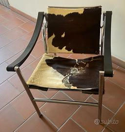 Poltrona Le Corbusier lc 1 acciaio