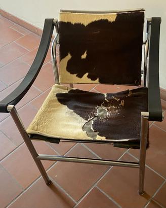 Poltrona Le Corbusier lc 1 acciaio
